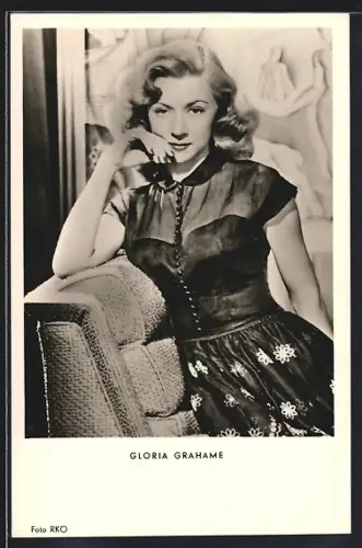 AK Schauspielerin Gloria Grahme in dem Film Ehe mit dem Satan