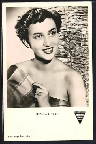 AK Schauspielerin Ursula Lingen in dem Film Hilfe ich bin unsichtbar