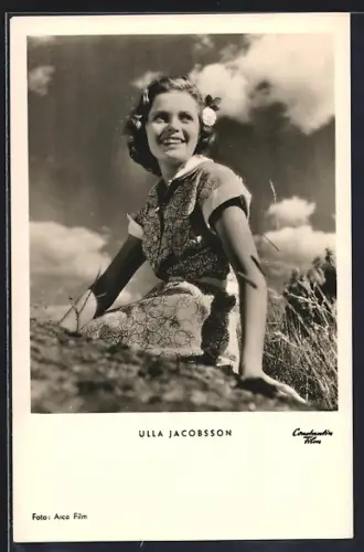 AK Schauspielerin Ulla Jacobsson spielte im Film Sie tanzte nur einen Sommer