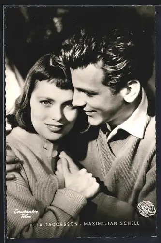 AK Schauspieler Ulla Jacobsen und Maximilian Schell in Die Letzten werden die Ersten sein