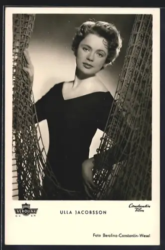 AK Schauspielerin Ulla Jacobsson in dem Film Die heilige Lüge