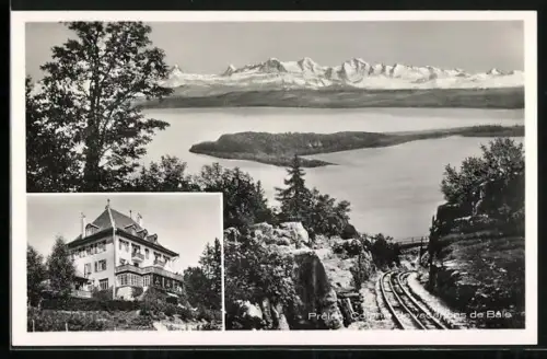 AK Prägelz, Basler Ferienheim, Panorama