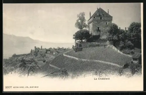 AK Clarens, Le Chatelard, Totalansicht