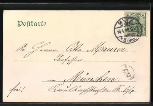 AK Metz, Pulverinsel und Mittelbrücke