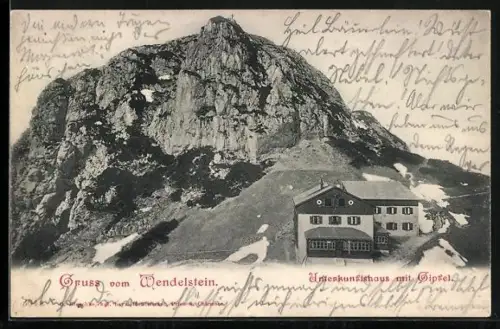 AK Wendelsteinhaus, Unterkunftshaus am Gipfel des Wendelstein