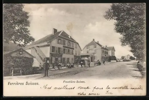 AK Verrières Suisses, Frontière-Suisse