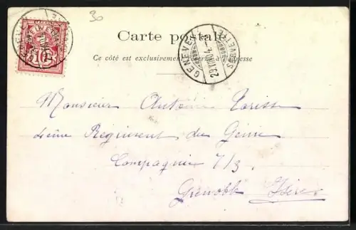 AK Genève, Rue de la Croix-d`or