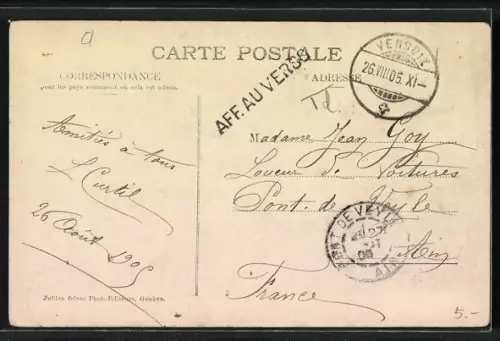 AK Genève, Embouchure de la Versoix