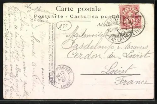 AK Genève, Place Neuve et Théâtre