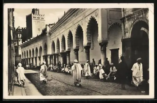 AK Algier, Im Araberviertel