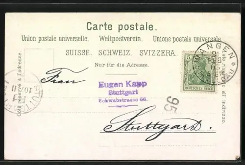 AK Appenzell, Appenzeller Dorfmusik, Trachtenkapelle