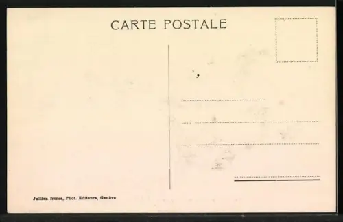 AK Corbeyrier, Ortsansicht mit Chatillon