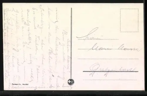 AK Lausanne, la gare, Ansicht vom Bahnhof