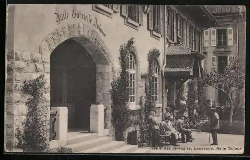 AK Lausanne, Asile des Aveugles, Asile Dufour