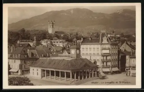 AK Vevey, La Grenette et St Martin