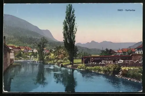 AK Vallorbe, Ortsansicht