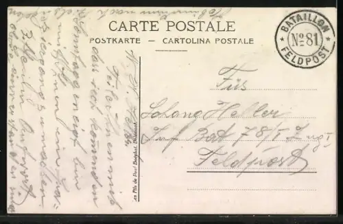 AK Lajoux, Vue générale, Ortsansicht mit Kirche