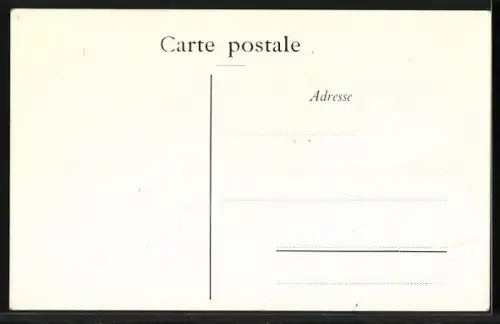 AK Geneve, Societe des Conscrits Francais de Geneve Classe 1907