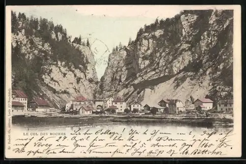 AK Le Col des Roches, Ortsansicht
