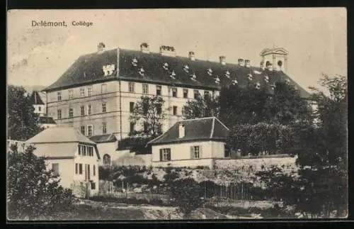 AK Delémont, Collége mit Umgebung