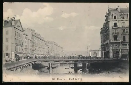 AK Genève, Pont de l`Ile