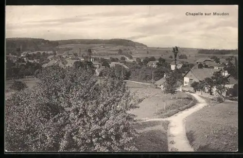 AK Chapelle sur Moudon, Vue Générale