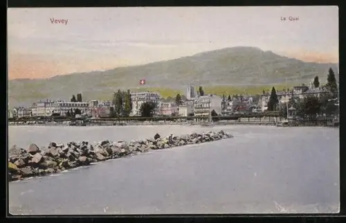 AK Vevey, Le Quai