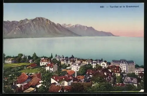 AK Territet, Vue Générale avec le Grammont