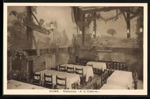 AK Roma, Ristorante A la Cisterna