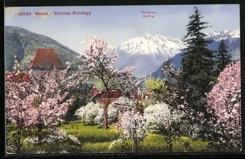AK Meran, Schloss Rundegg im Frühling