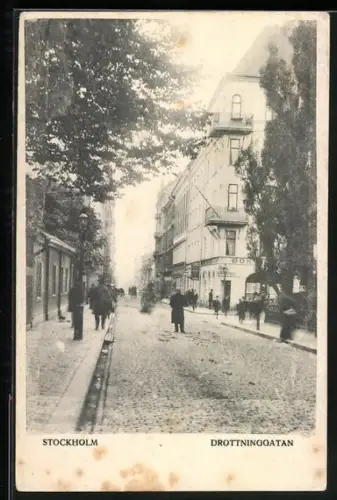 AK Stockholm, Drottninggatan, Strassenpartie