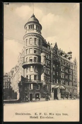 AK Stockholm, K. F. U. M:s ny hus, Hotell Excelsior