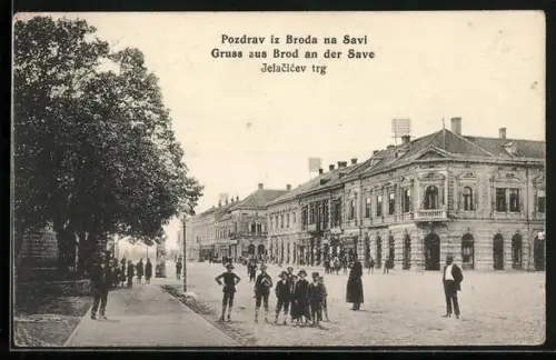 AK Broda na Savi, Jelacicev trg