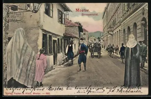 AK Mostar, Strassenbild