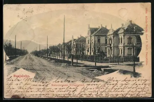 AK Banjaluka, Kaiserstrasse Villagegend