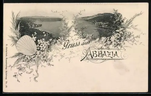 AK Abbazia, Blick in die Buch