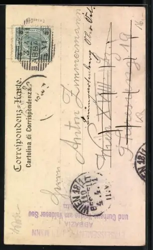 AK Abazzia, Etablissement F. J. Tirmann