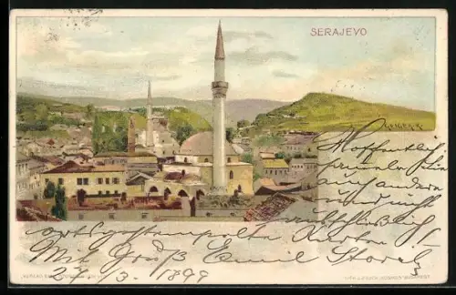 Lithographie Sarajewo, Panorama