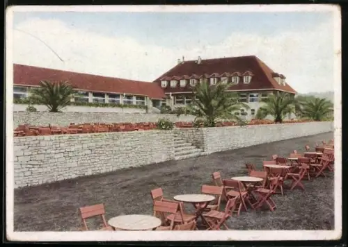 AK Gleiwitz, Terrassen im Waldbad