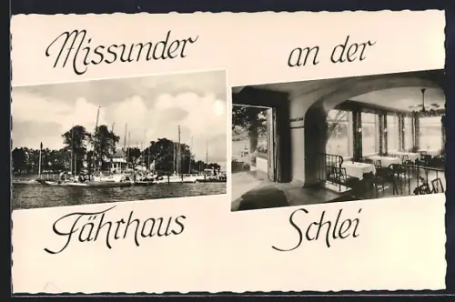 AK Missunde /Schlei, Gasthaus Missunder Fährhaus, Inh. H. Jöns