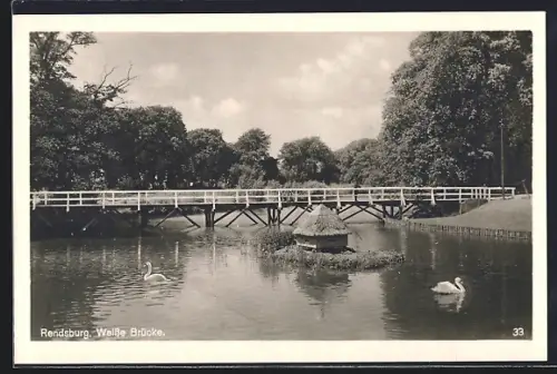 AK Rendsburg, Weisse Brücke