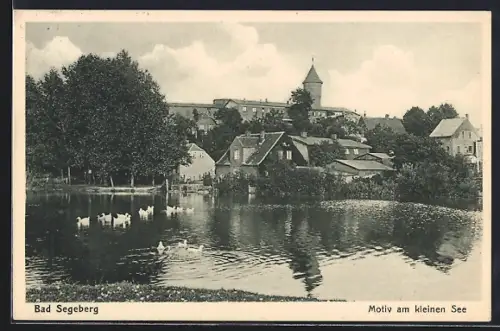 AK Bad Segeberg, Motiv am kleinen See