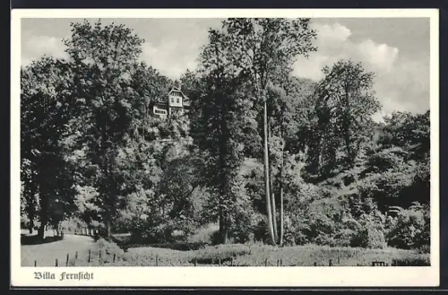 AK Raisdorf b. Kiel, Gasthaus Villa Fernsicht, Inh. Detlef Schliemann