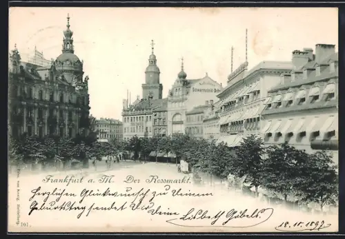 AK Frankfurt a. M., Der Rossmarkt