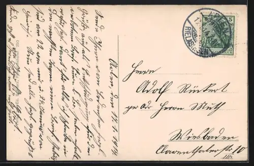 AK Friedrichshafen /Bodensee, Bodensee-Panorama mit Wappen