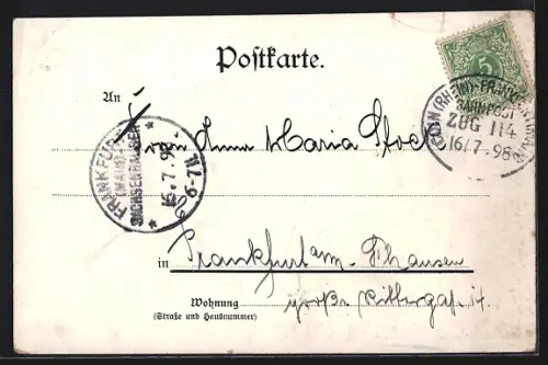 AK Rheinstein, Burg Rheinstein am Rhein