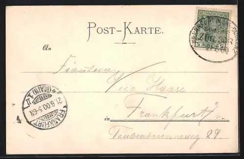 AK Rüdesheim / Rhein, Uferpromenade, Burgturm, Weinberge