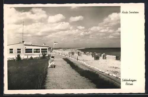 AK Schönhagen /Ostsee, Pension Haus Seestern, Inh. G. Remien