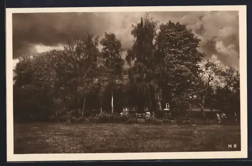 AK Plön, Bauernschänke auf der grossen Insel