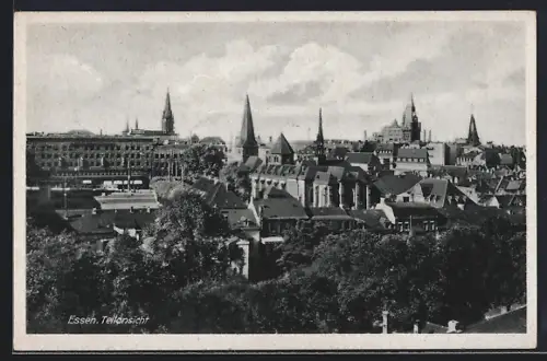 AK Essen / Ruhr, Teilansicht